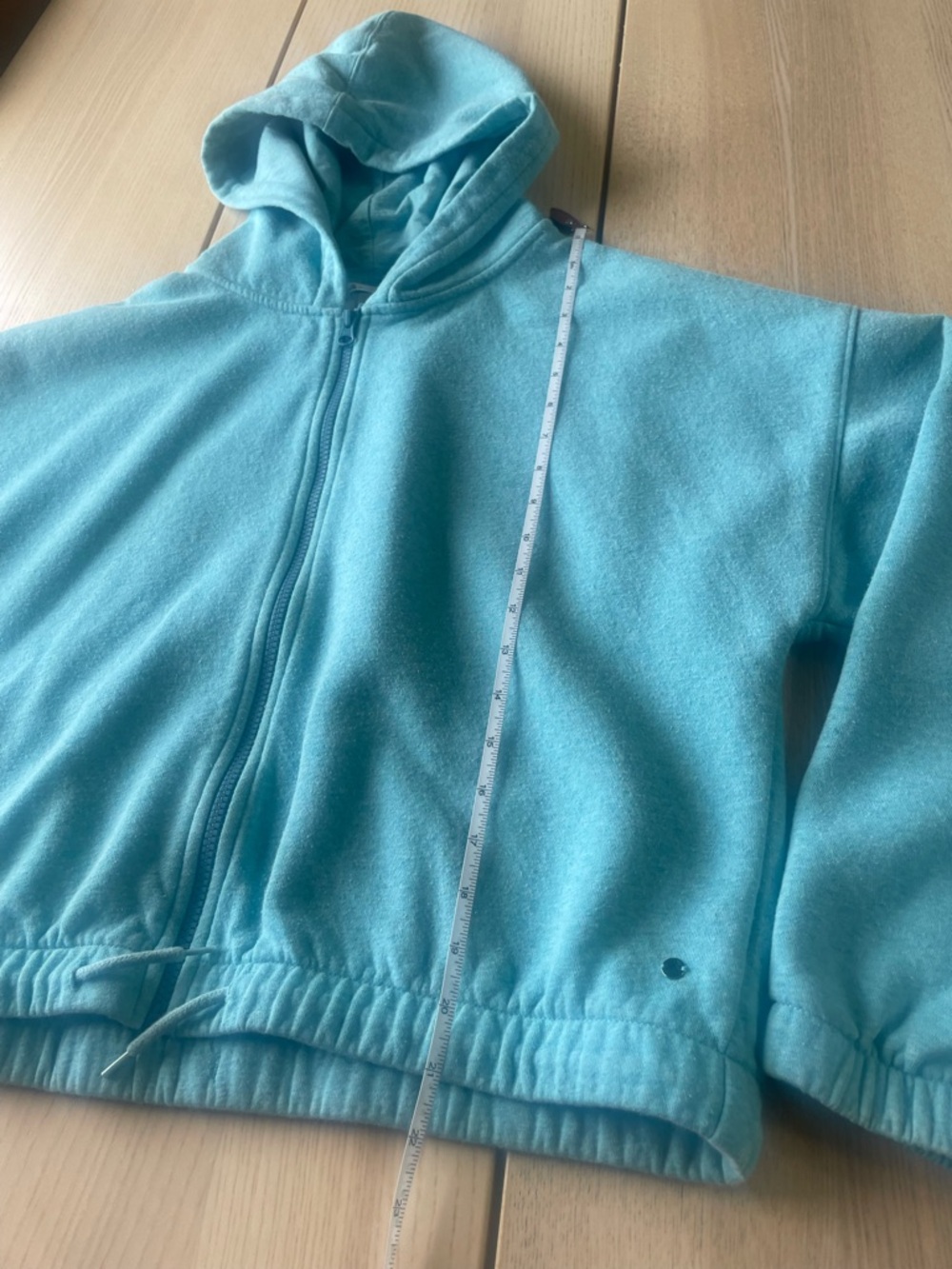 Ripzone womens hoodie size lg ladies Ripzone hoodie in a light blue full zip - Picture 5 of 6